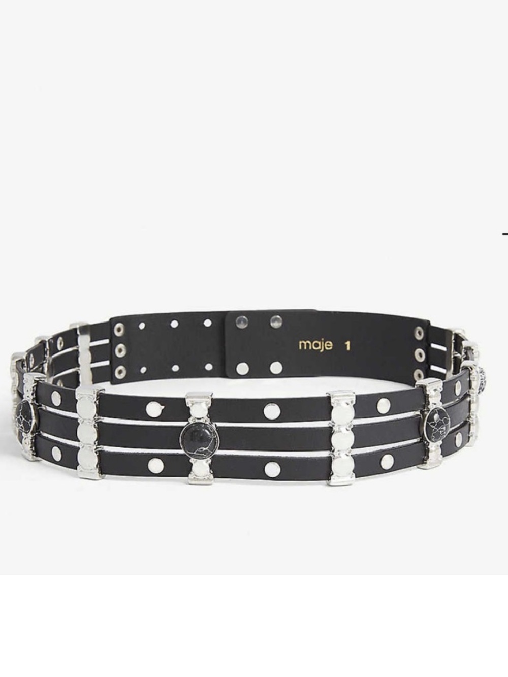 NWT Maje Amino leather Belt size 1/Small